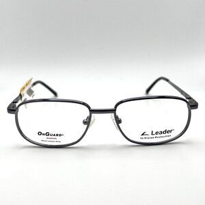 ON-Guard OGZ87-2 EN116-F OG-070 Eyeglass Frame Gunmetal Gray Silver 52-16-140